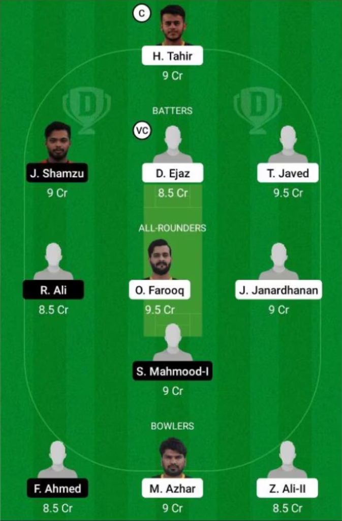 Sharjah CBFS T20 2022, Match 9: BG vs TVS Dream11 Prediction, Fantasy Cricket Tips, Playing 11, Pitch Report and Injury Update 1 Suggested Playing XI No.1 for BG vs TVS Dream11 Fantasy Cricket