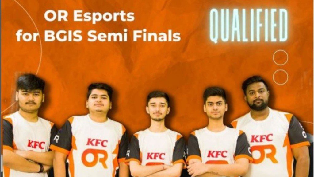 KFC India becomes the 'Winner Winner Chicken Dinner' sponsor for OR Esports BGMI lineup 2 OR Esports BGMI lineup
