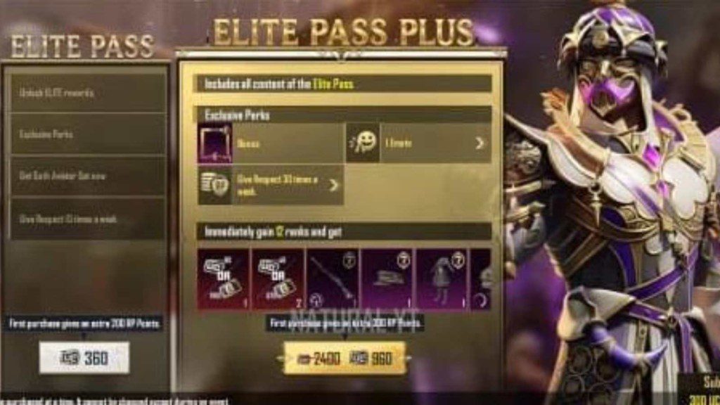 BGMI RPM7 Leaks: Rank 1 to Rank 50 elite rewards revealed 1 BGMI RPM7 Leaks: Rank 1 to Rank 50 elite rewards revealed