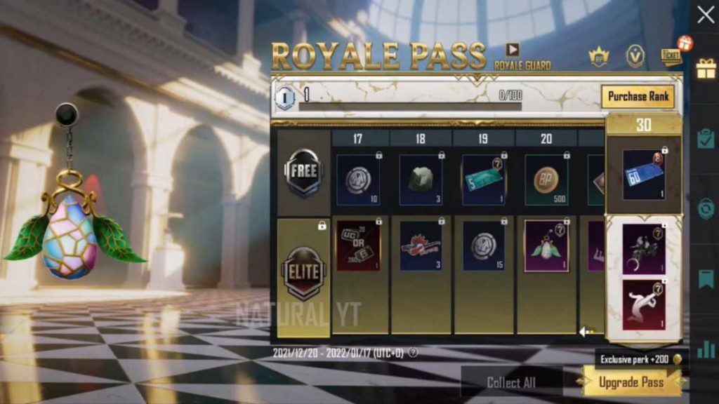 BGMI RPM7 Leaks: Rank 1 to Rank 50 elite rewards revealed 5 BGMI RPM7 Leaks: Rank 1 to Rank 50 elite rewards revealed