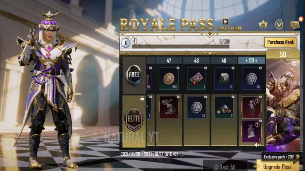 BGMI RPM7 Leaks: Rank 1 to Rank 50 elite rewards revealed 7 BGMI RPM7 Leaks: Rank 1 to Rank 50 elite rewards revealed