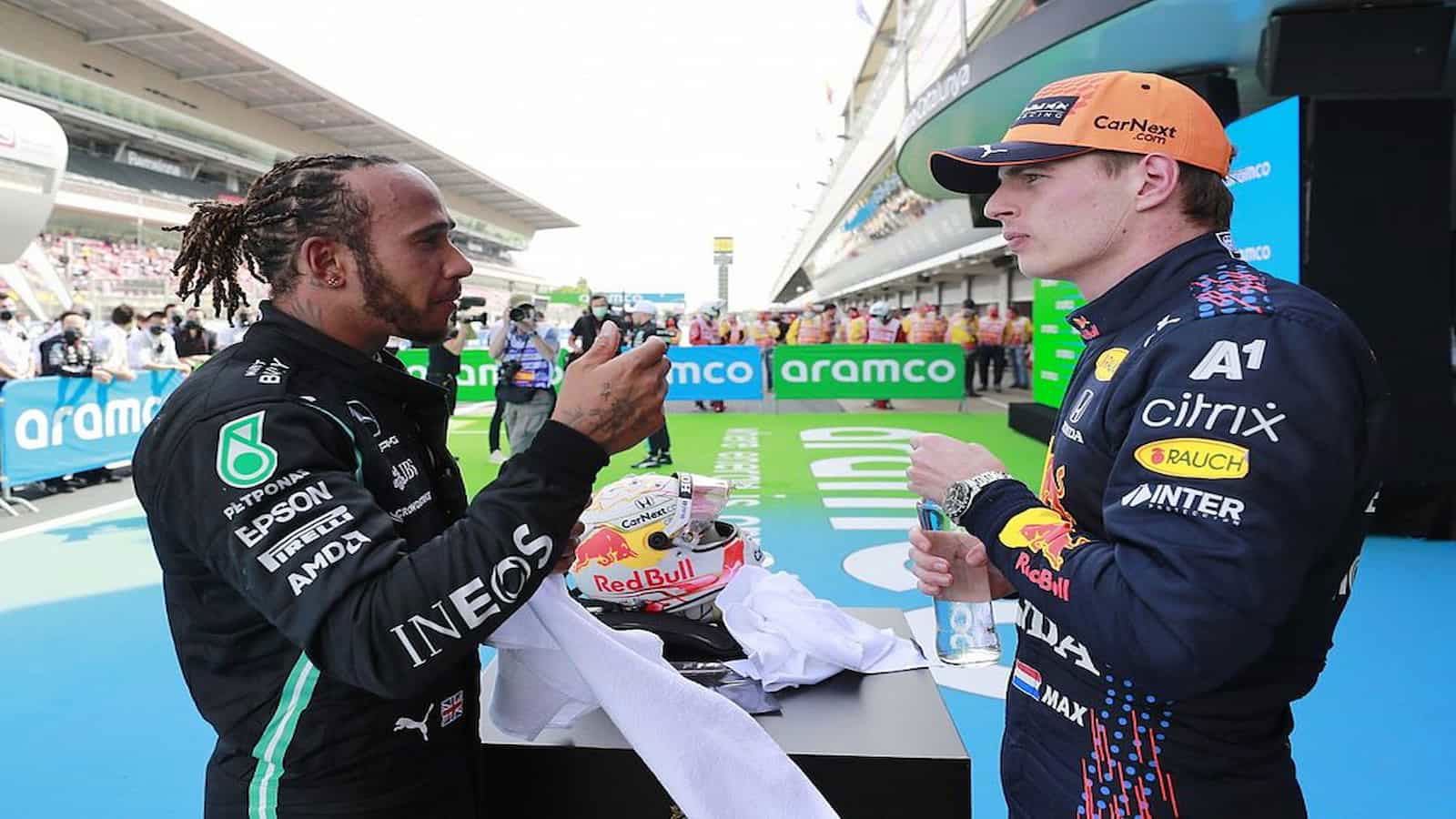 Lewis Hamilton was up against ‘fire’ in battle with Max Verstappen for F1 2021 title