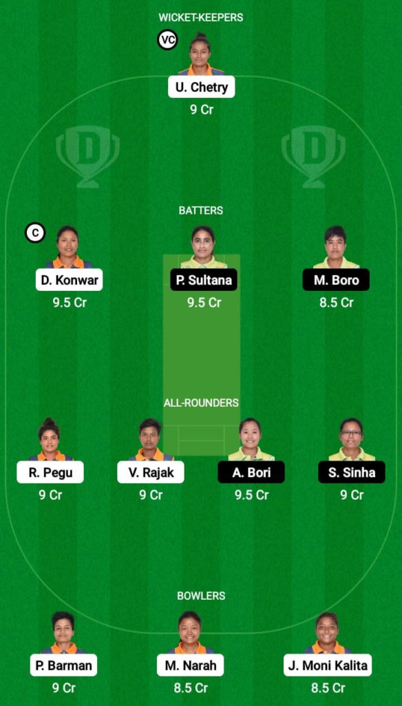 DD-W vs DV-W, BYJU'S ACA Women's T20, 2022, Match No 12, Dream 11 Fantasy Cricket Tips, Playing 11, Pitch Report, and Other Updates 2 Dream 11 Fantasy Team 2 For DD-W vs DV-W