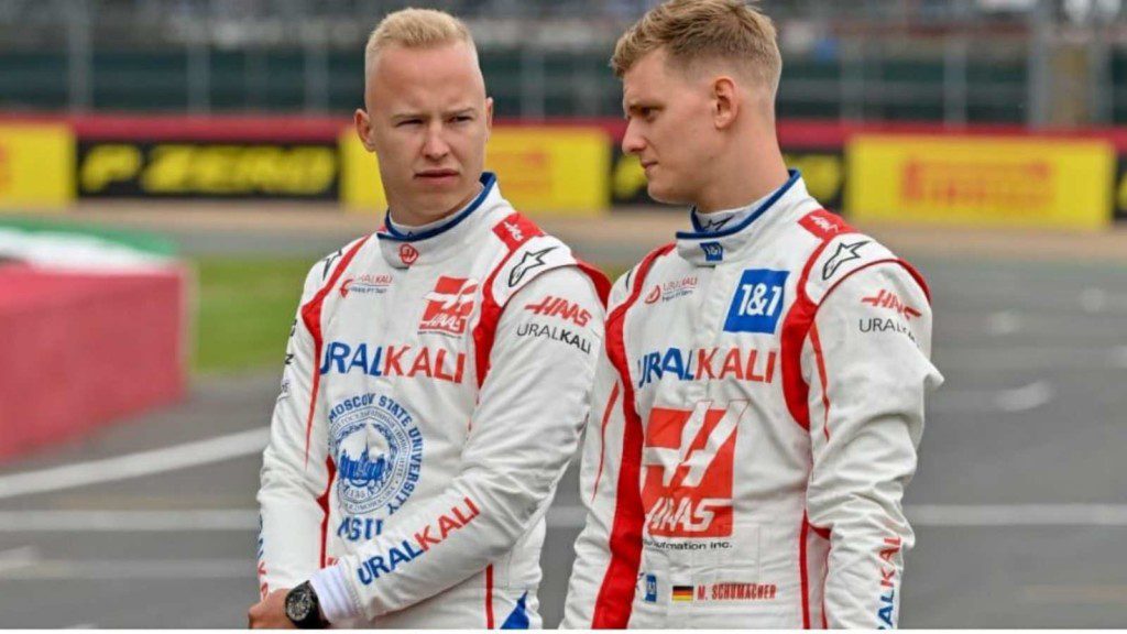 Mick Schumacher and Nikita Mazepin