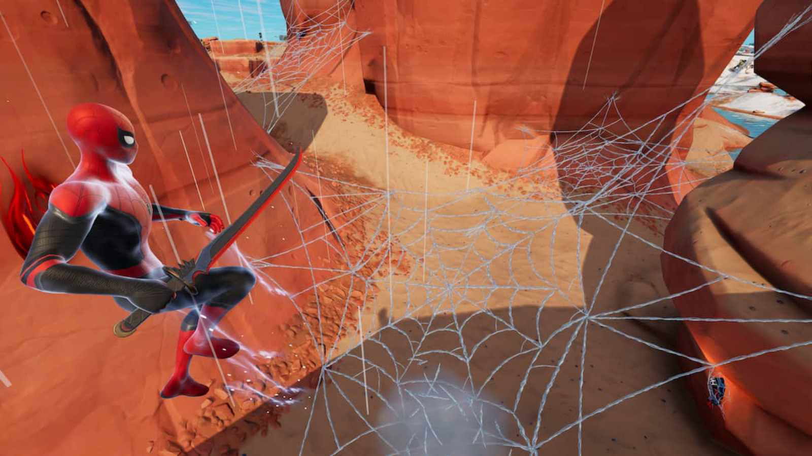 Fortnite Spider-Man Bouncers locations in Chapter 3 Season 1 and how to complete them
