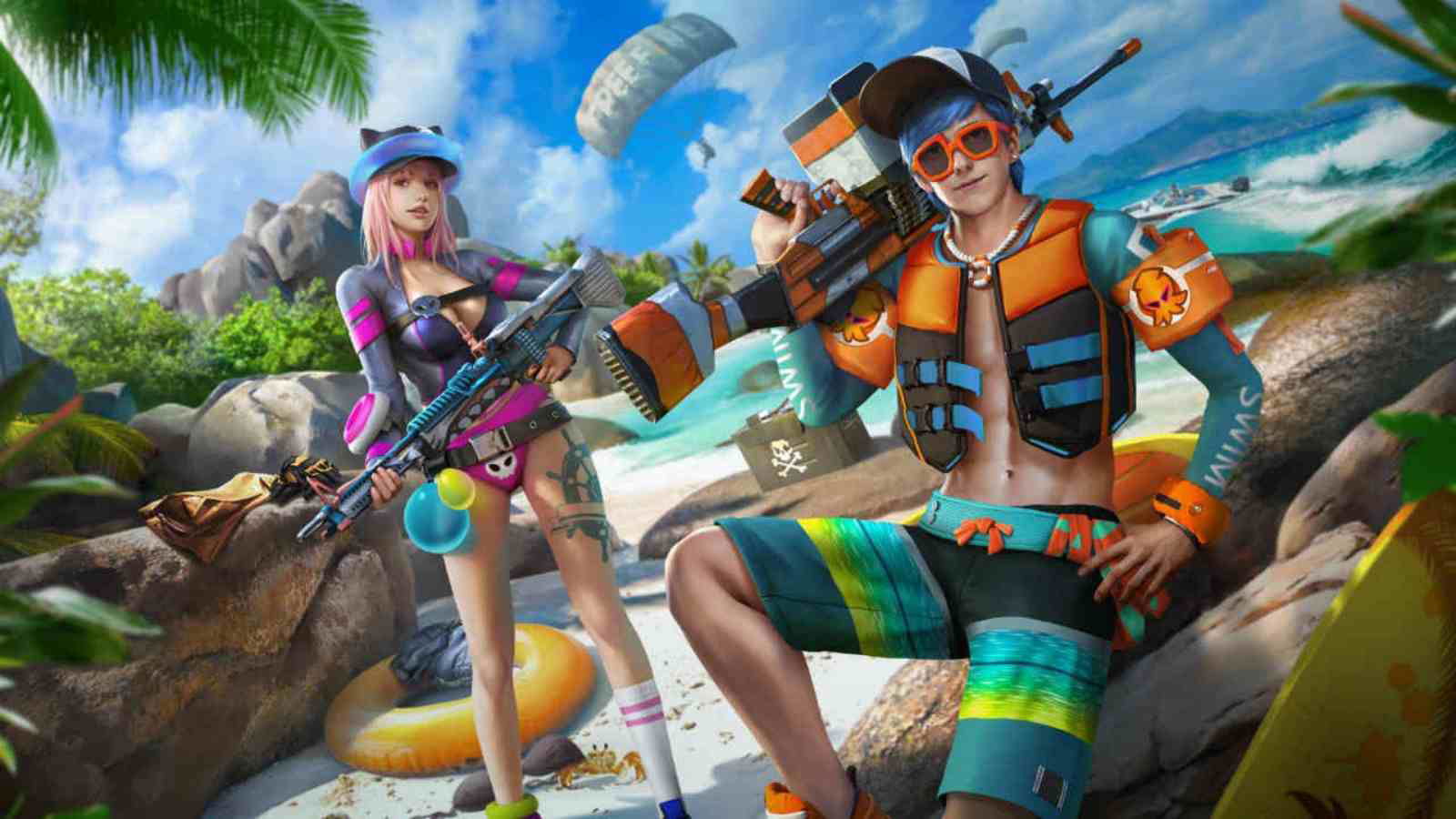 Free Fire Max redeem codes for 24th February 2022: Get Duke Swallowtail AWM!