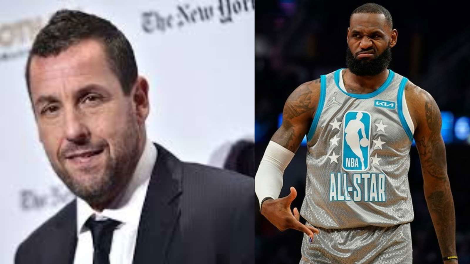 Adam Sandler and LeBron James team up to co-produce a new Netflix Movie ‘Hustle’