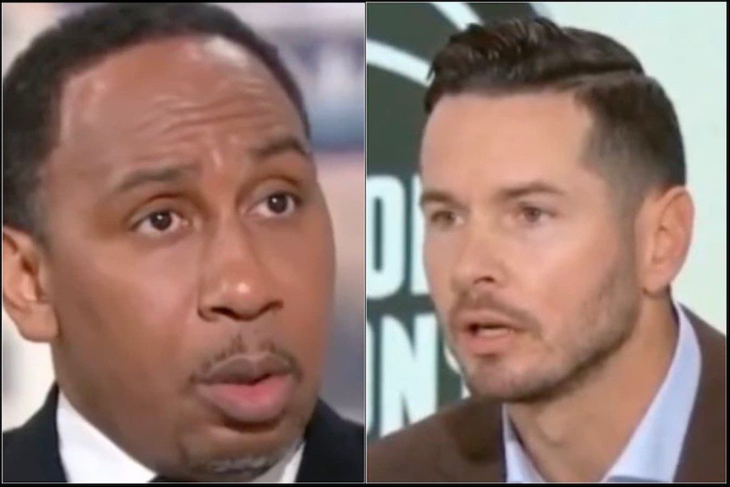 Stephen A. Smith and J.J Redick