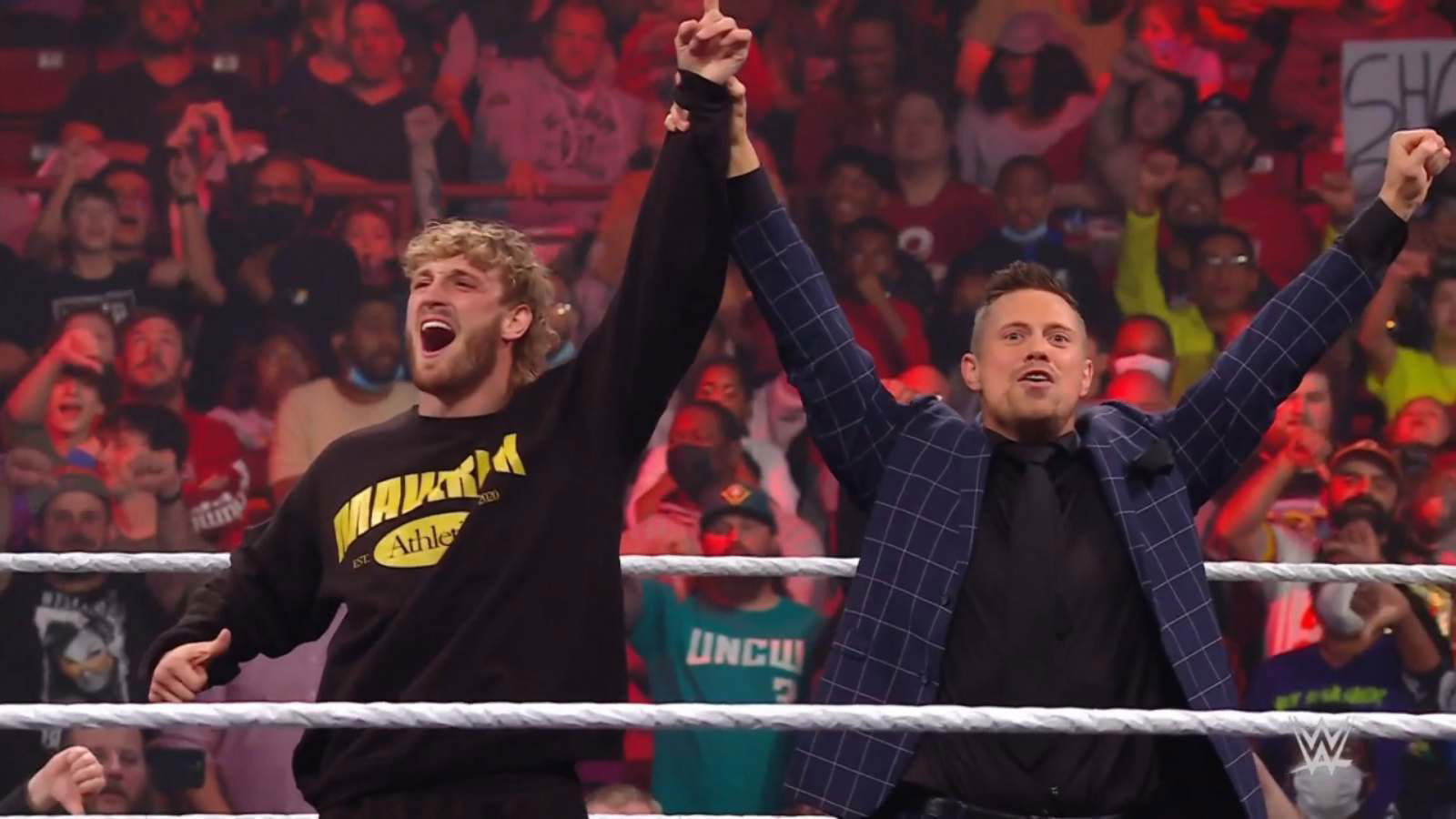 “He was amazing”; Twitter erupts as the Miz and Logan Paul defeat the Mysterios in a fantastic battle