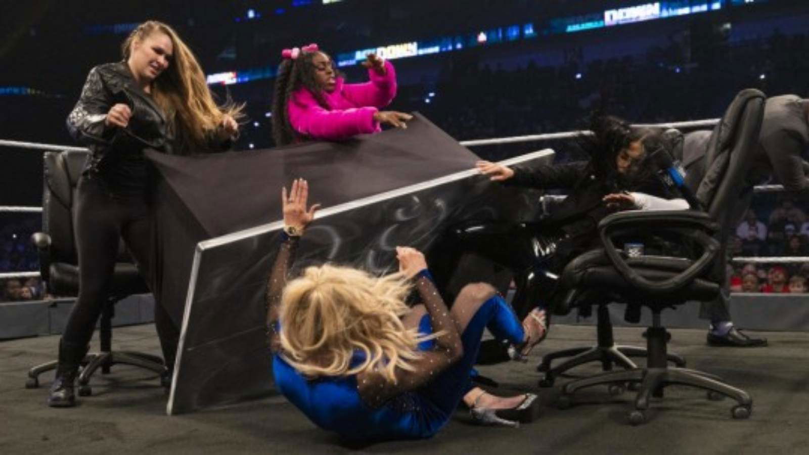 “Being fair is huge in my books of ethics”; Sonya Deville opens up about the disadvantage she handed Ronda Rousey for their tag team match at Elimination Chamber 2022