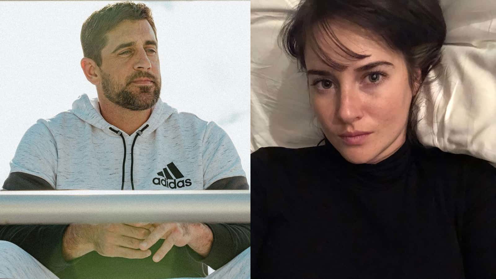 “Still searching for that second ring”: Twitter goes crazy after Aaron Rodgers & Shailene Woodley call off their engagement