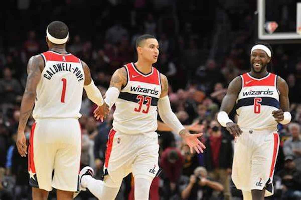 Kentavious Caldwell Pope calls out ‘agendas and egos’ after Wizards’ Spencer Dinwiddie and Montrezl Harrell trade 