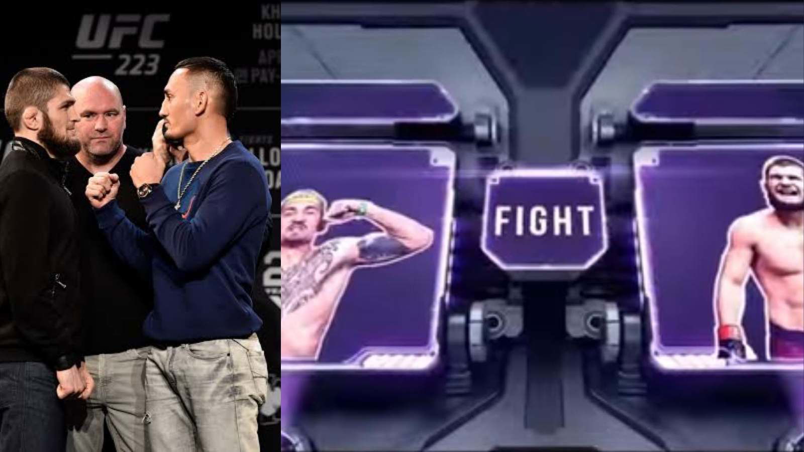 Khabib Nurmagomedov beats Max Holloway in the first ever metaverse fight in history