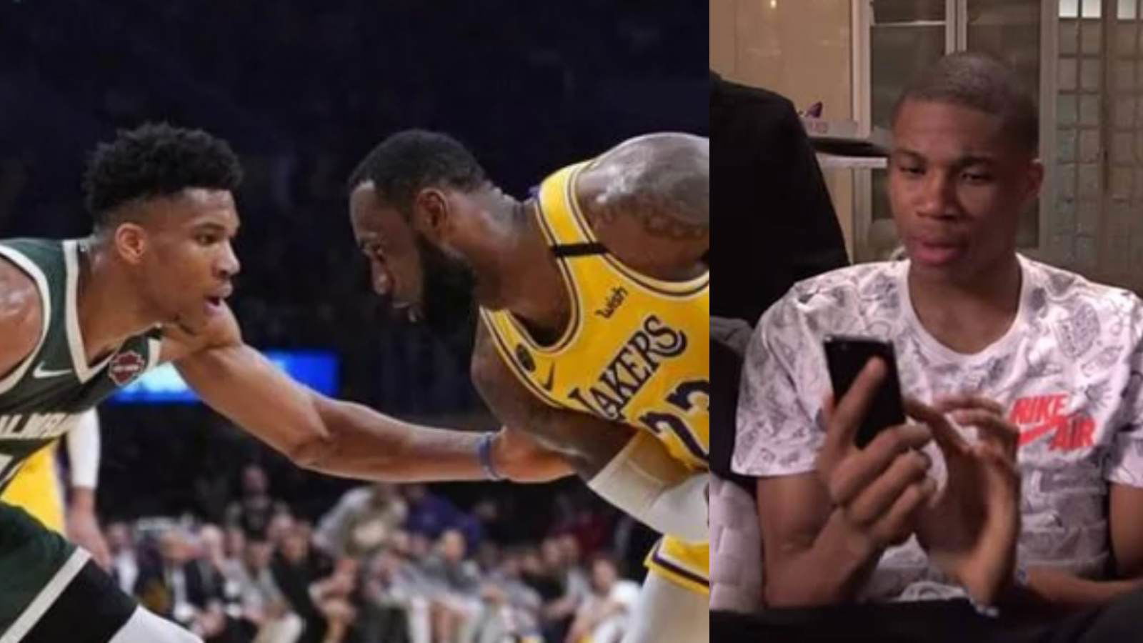 “Hey, Bron is your refrigerator running?”: Rookie Giannis Antetokounmpo prank calls LeBron James during the 2014 All-Star break