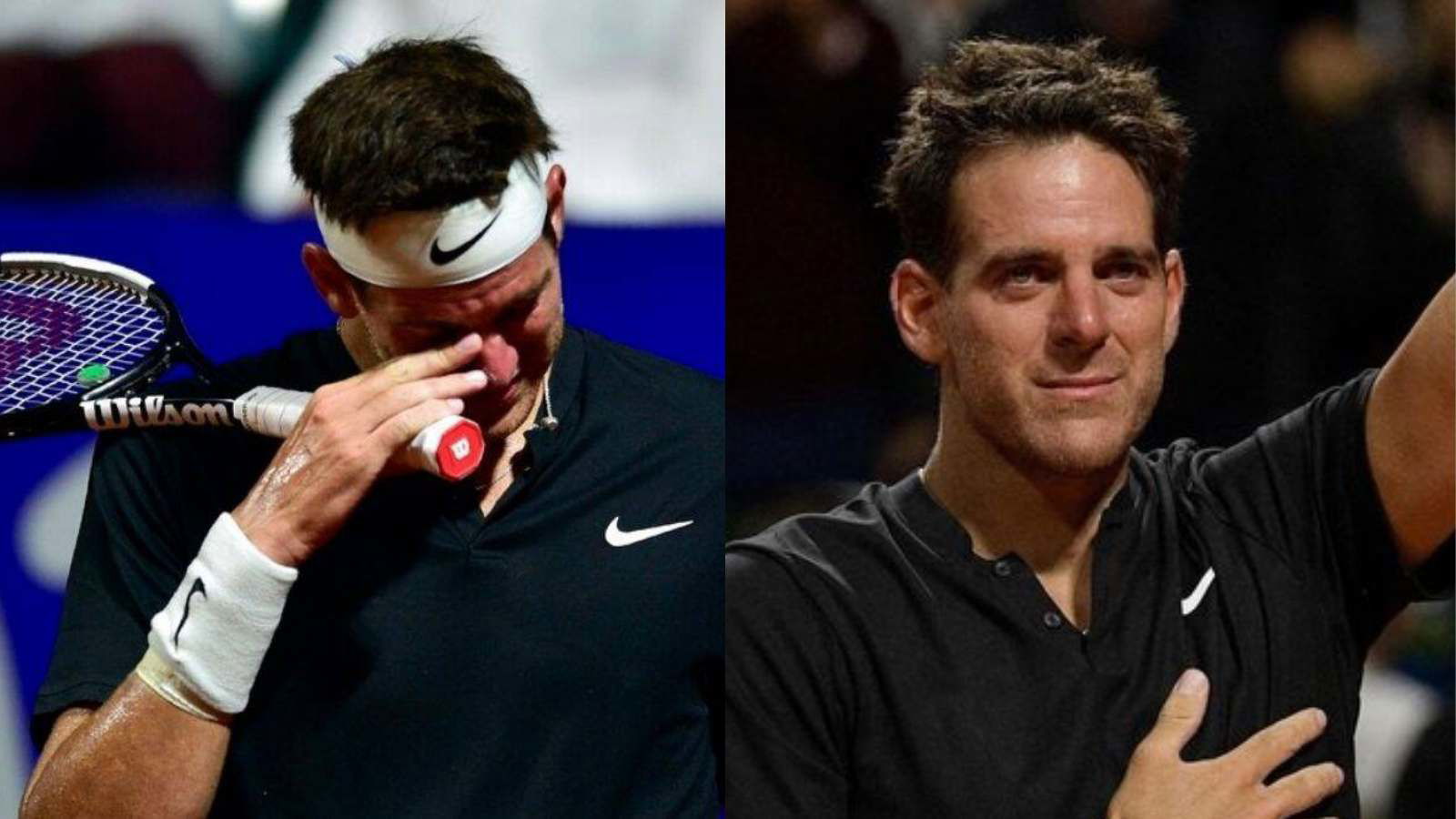 WATCH: An emotional Juan Martin Del Potro breaks down in tears during the last game of his farewell match