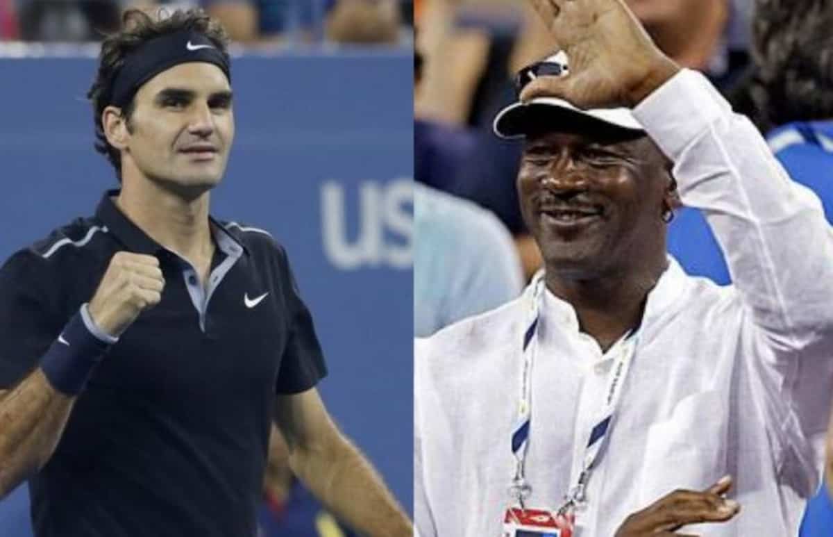 “He looks so smooth” Fans can’t have enough as Michael Jordan proclaimed Roger Federer as the G.O.A.T in viral video