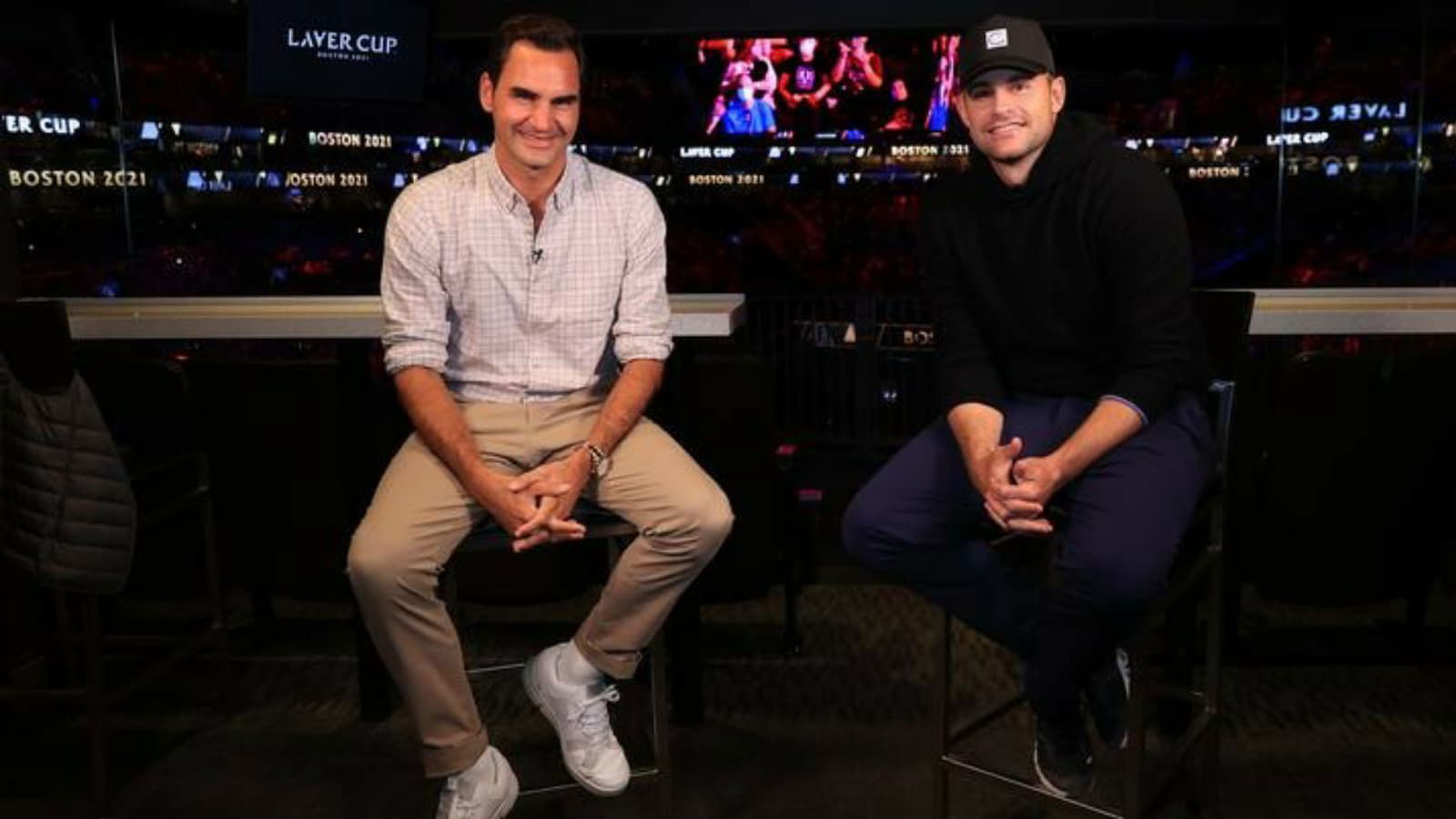 ‘Greatest Of All Time’ Mardy Fish and Andy Roddick Talk about Roger Federer’s intimidation factor