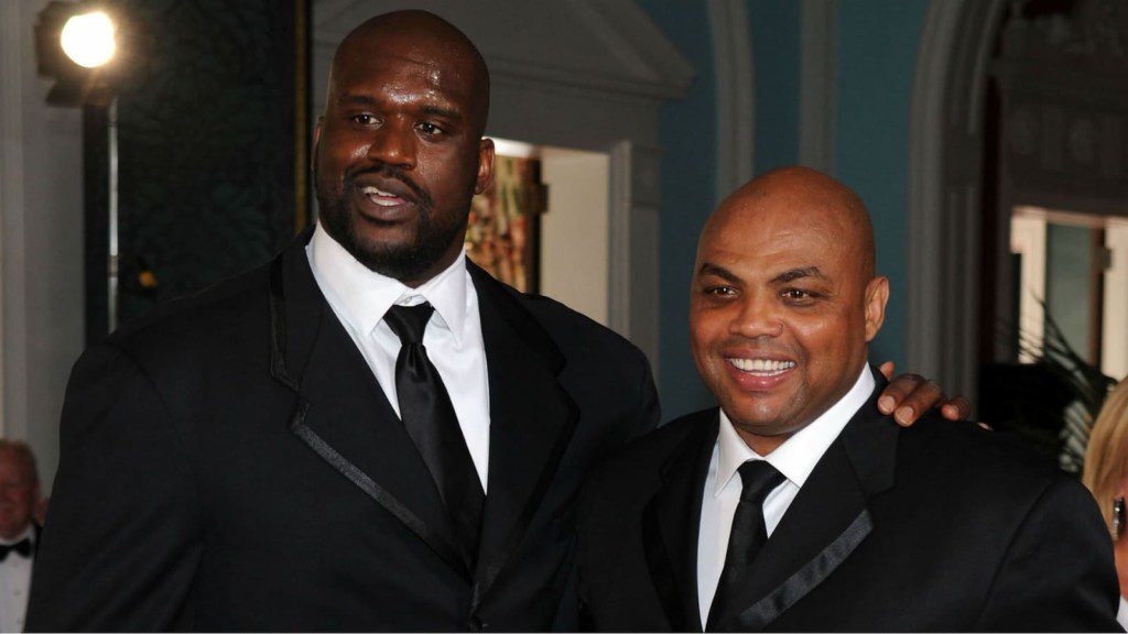 Shaquille O'Neal and Charles Barkley