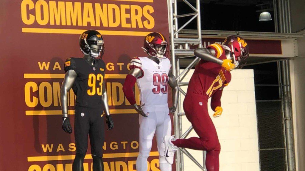 "F**k go back"- NFL fans hilariously trolls the Washington Commanders for their brand new name 1 Washington Commanders