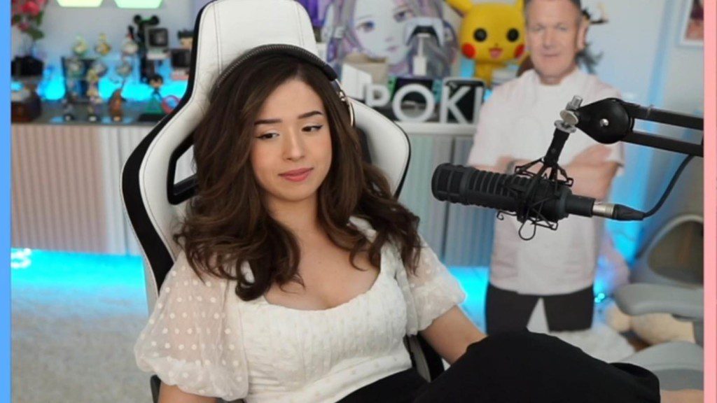 Pokimane was clearly frustrated by her chat