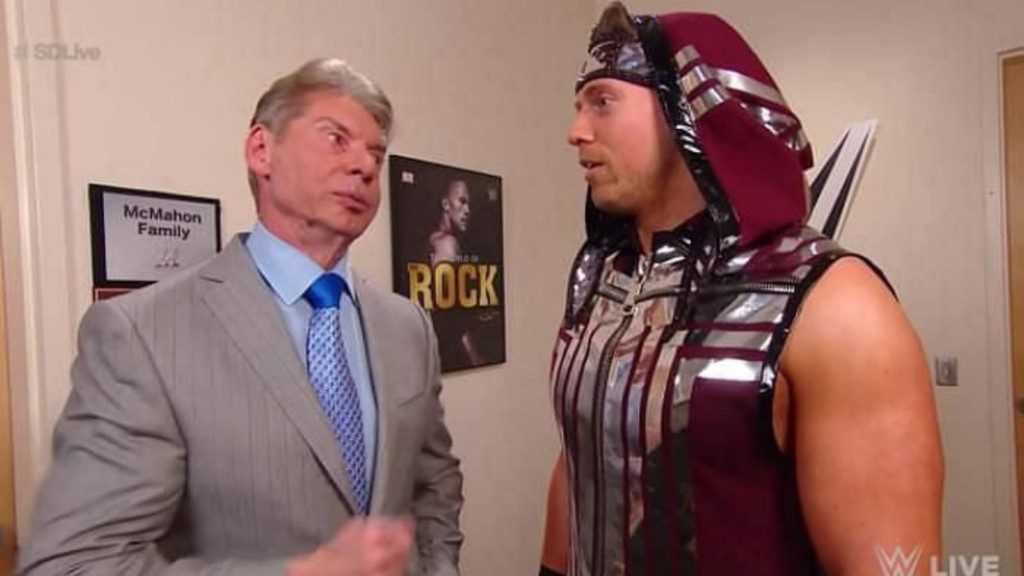 "There will be three minutes of silence"; Former WWE Champion the Miz talks about his relationship with the Chairman of WWE Vince McMahon 1 The Miz with Vince McMahon