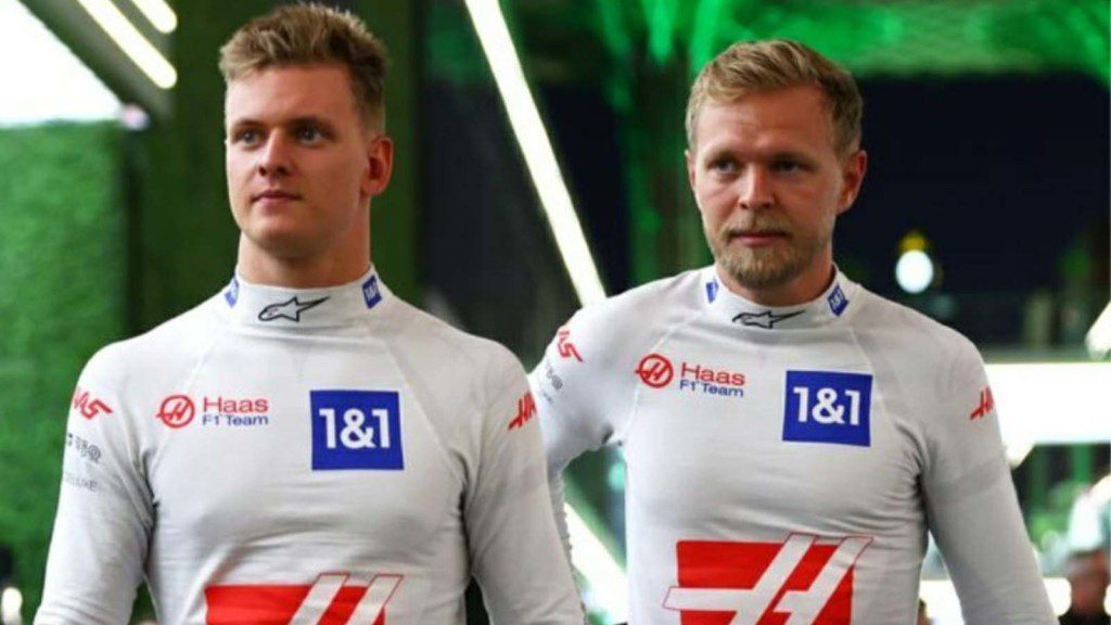 Mick Schumacher and Kevin Magnussen