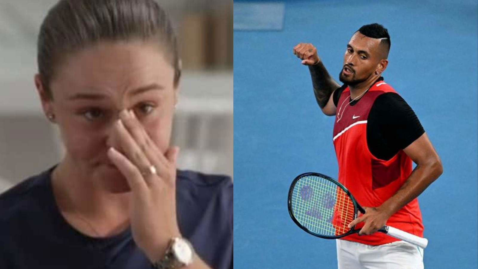 “It’s her life, so she can decide whatever she wants to,” Nick Kyrgios shares his thoughts on Ashleigh Barty’s shocking retirement