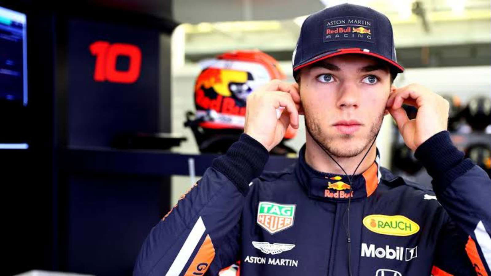 Pierre Gasly at Red Bull in 2019