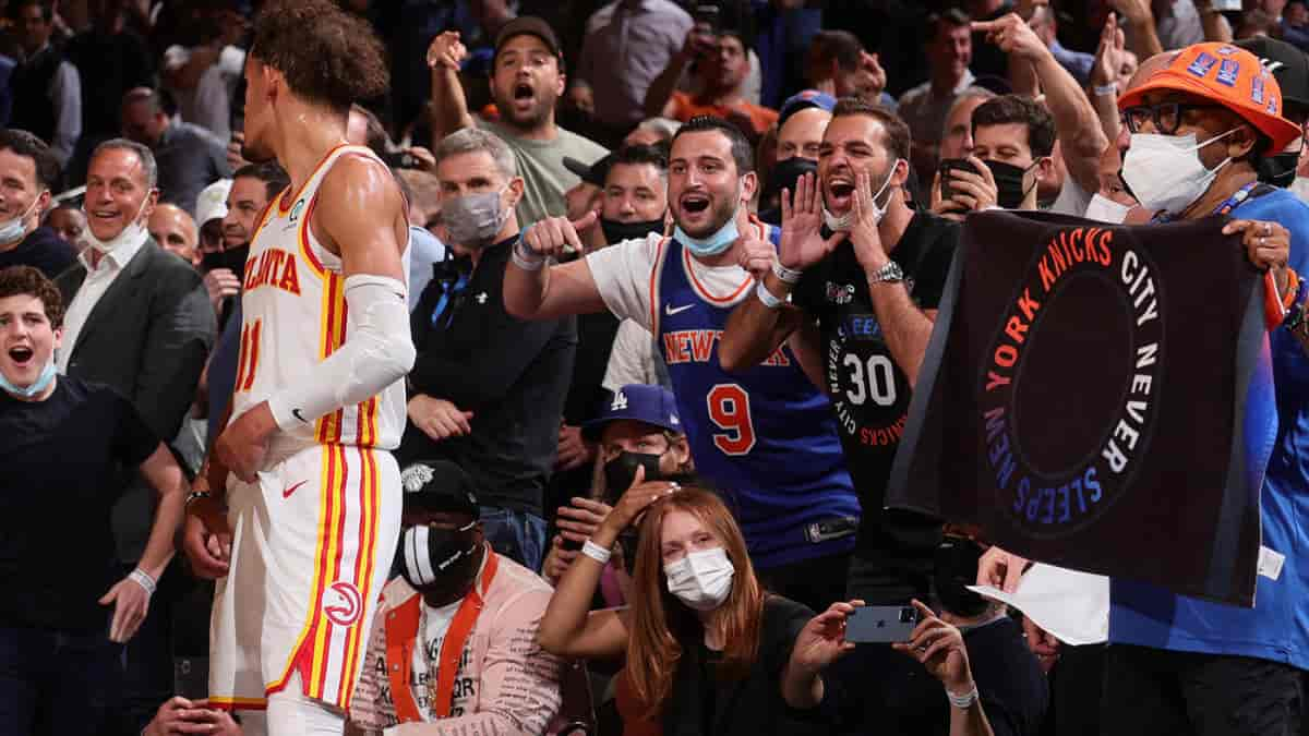 “Hold that L” Trae Young savagely trolls Knicks Fans in latest ‘Viral Villain’ video 