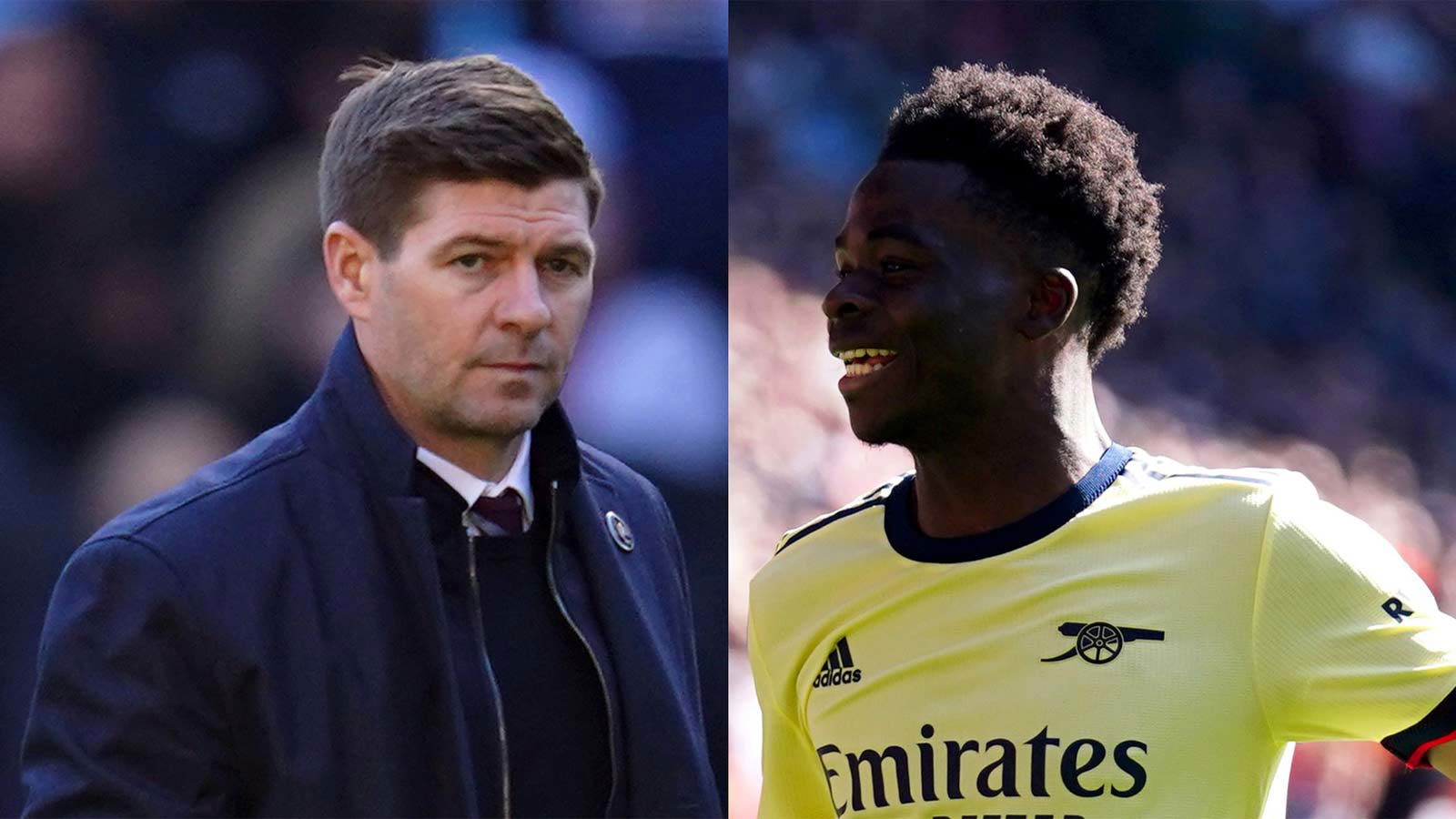 “.. it’s not a no-contact sport..” – Steven Gerrard shows no sympathy towards Saka in Arsenal’s 1-0 win over Villa