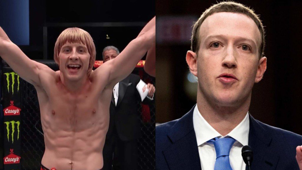 Paddy Pimblett Mark Zuckerberg