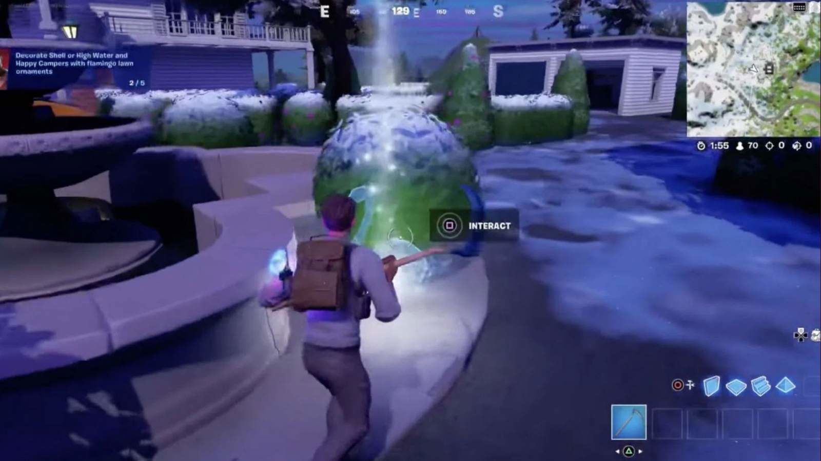 Fortnite Flamingo Ornaments Locations for Chapter 3 Season 1 challenge 2 Fortnite Flamingo Ornaments Locations for Chapter 3 Season 1 challenge