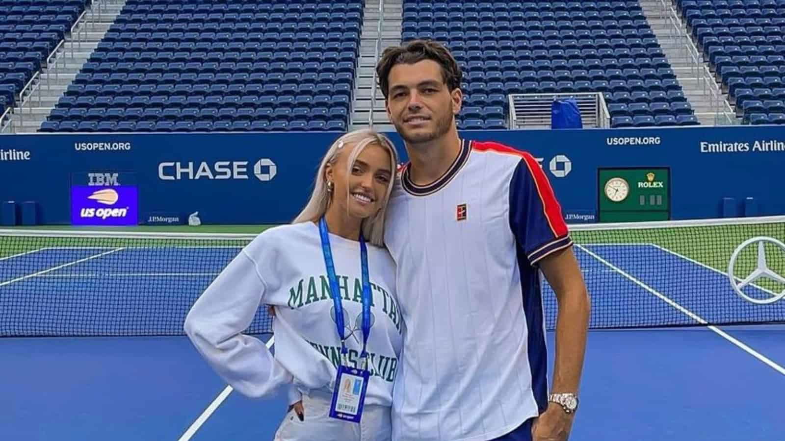 “I don’t understand how anyone can get upset about it” Taylor Fritz angry with people criticising girlfriend Morgan Riddle’s video showing life on the ATP Tour