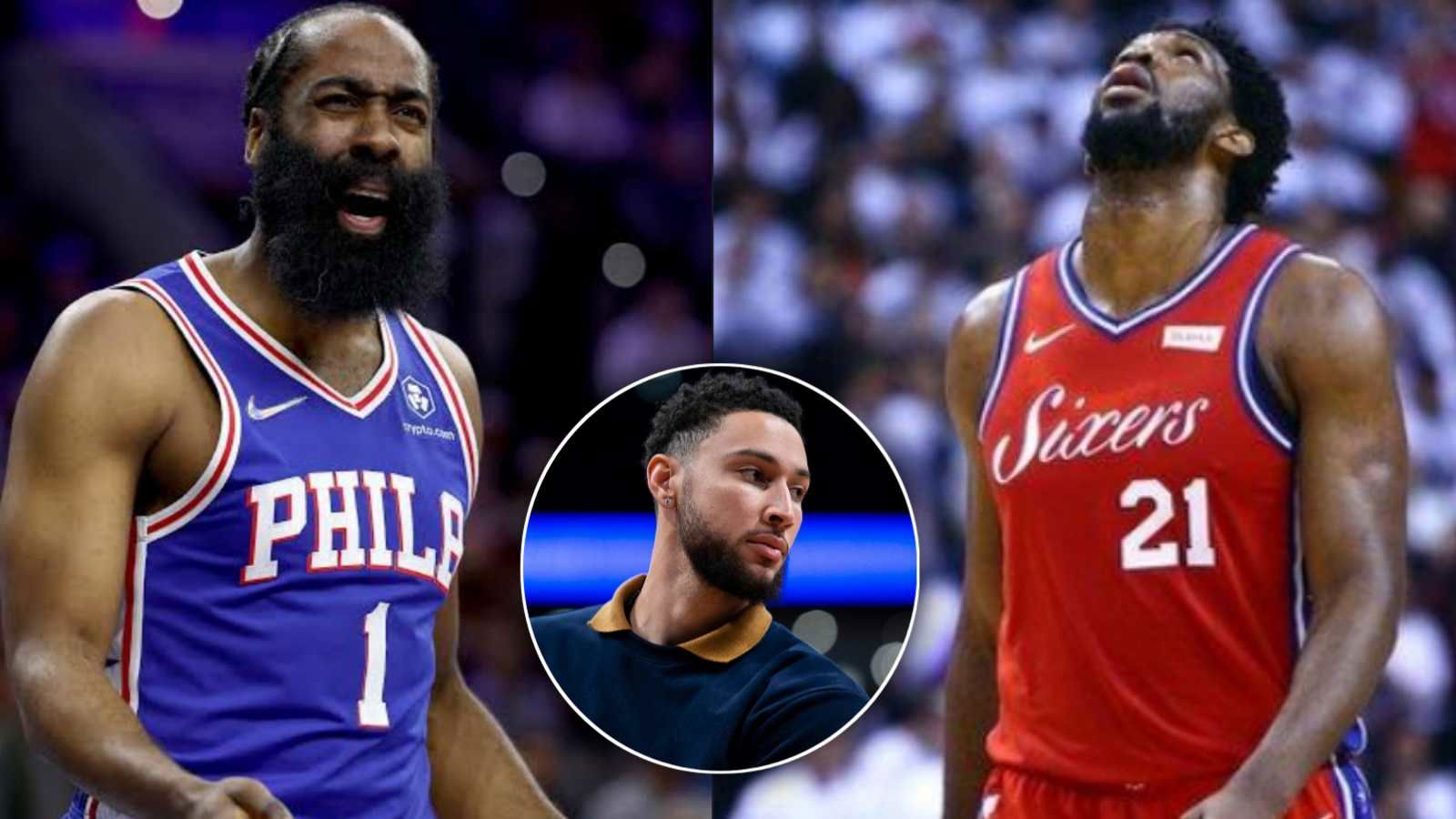 “Ben Simmons Replica”: Fans extensively troll James Harden after he leaves Joel Embiid stranded by not shooting 3s