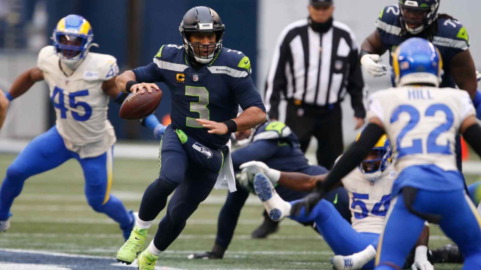 “We’ll get a deal done” George Paton silences reporter over Russell Wilson’s new contract