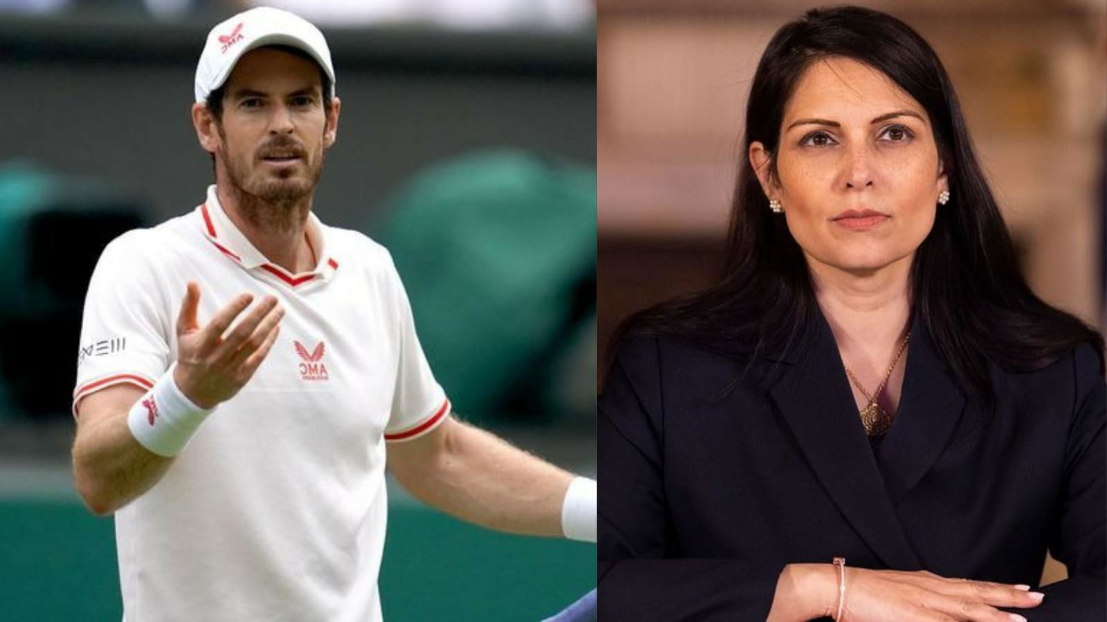 ‘Disgusting’ Andy Murray furious over Priti Patel’s remarks on Ukrainian refugee crisis