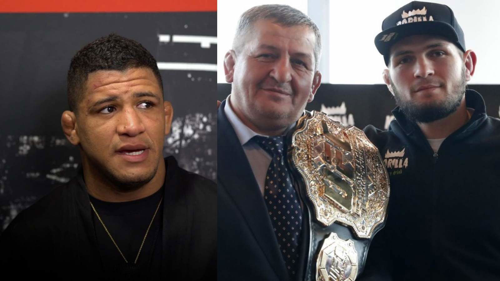 “Because of his dad”- Gilbert Burns reveals what made Khabib Nurmagomedov indomitable