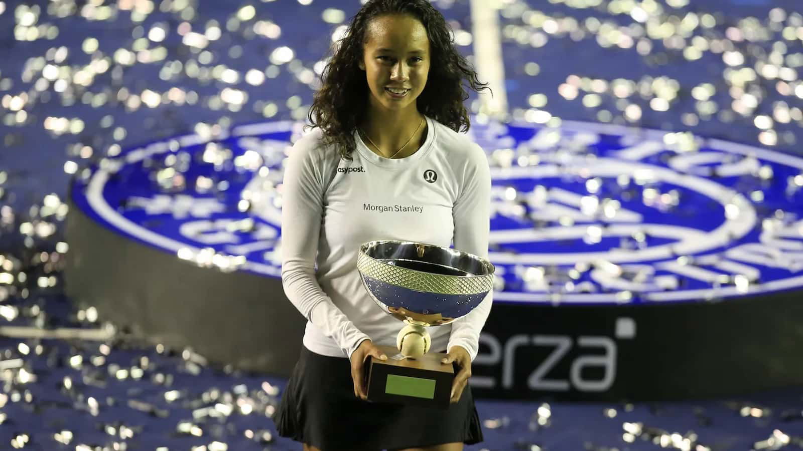 “Happy to gone through these hard moments” Leylah Fernandez saves 5 Championship points in a successful title defence in Monterrey