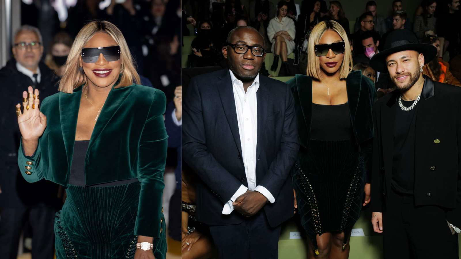 WATCH: Serena Williams Steals the Show at the Balmain Fashion Show in Paris