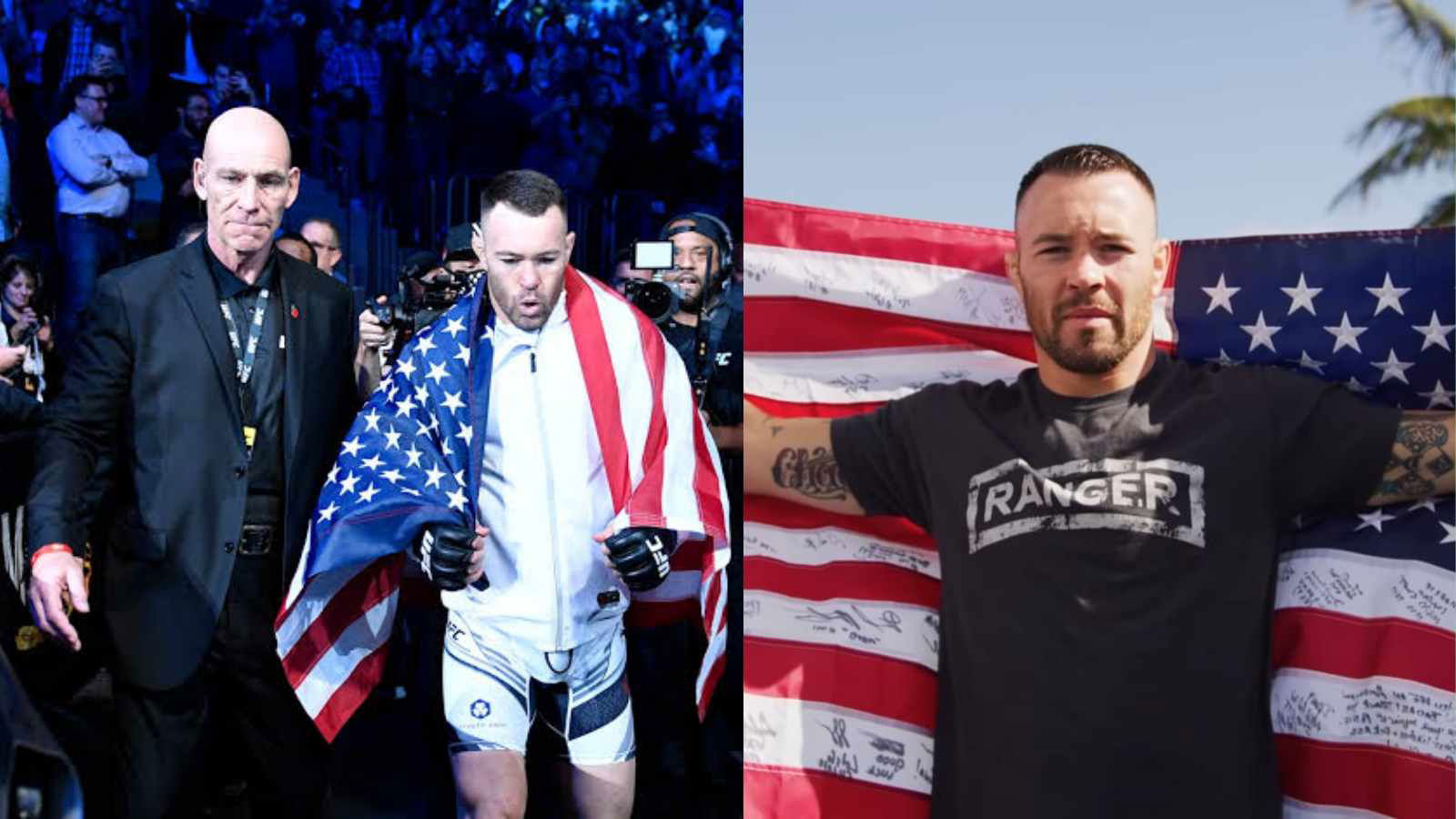 “Imma fight hard for them”- Colby Covington offers a tribute to law enforcement with his new flag for his UFC 272 clash against Jorge Masvidal