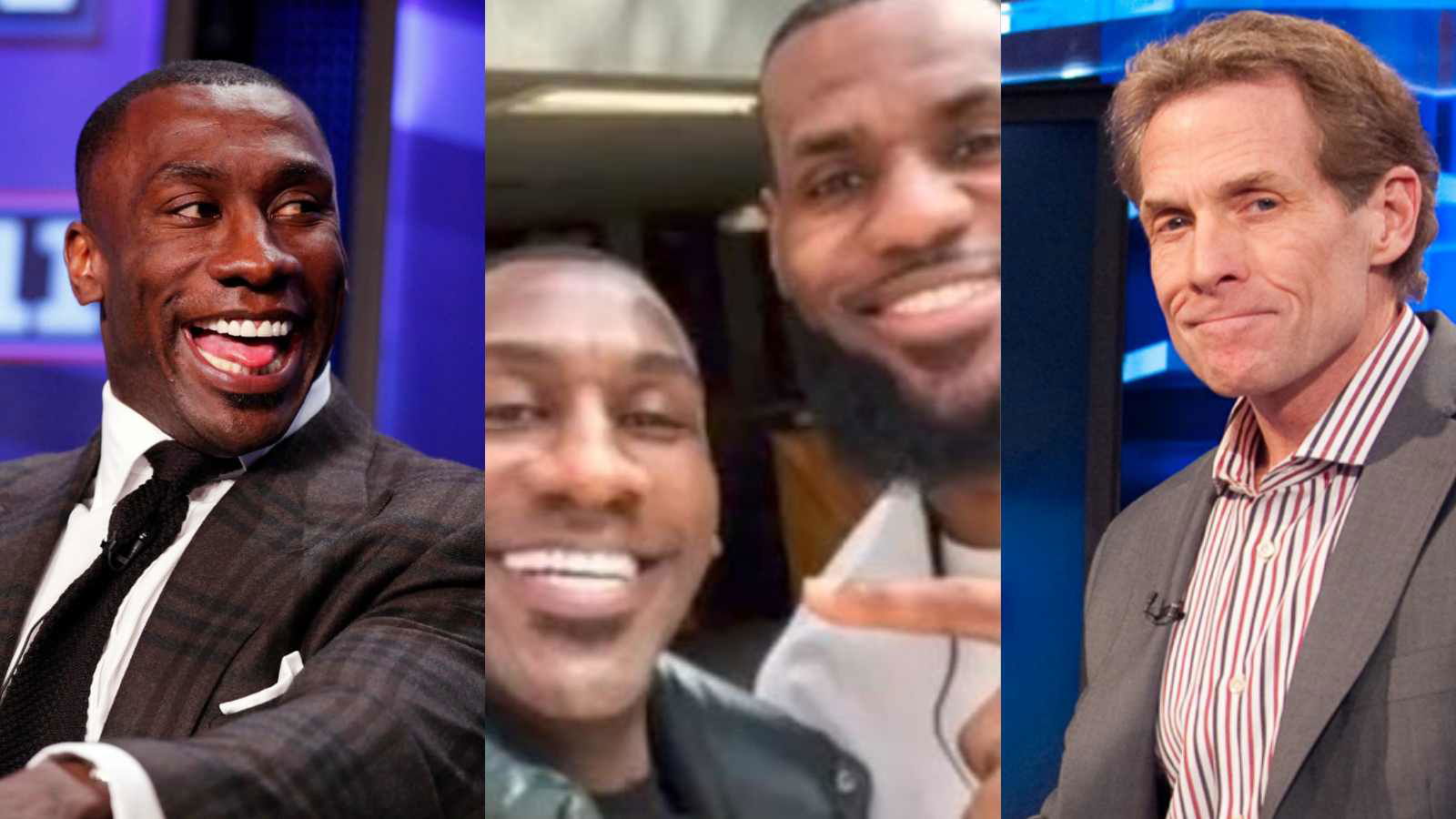 “I’m not telling you where LeBron James and I hung out” Shannon Sharpe frustrates co-host Skip Bayless after meeting LA Lakers superstar