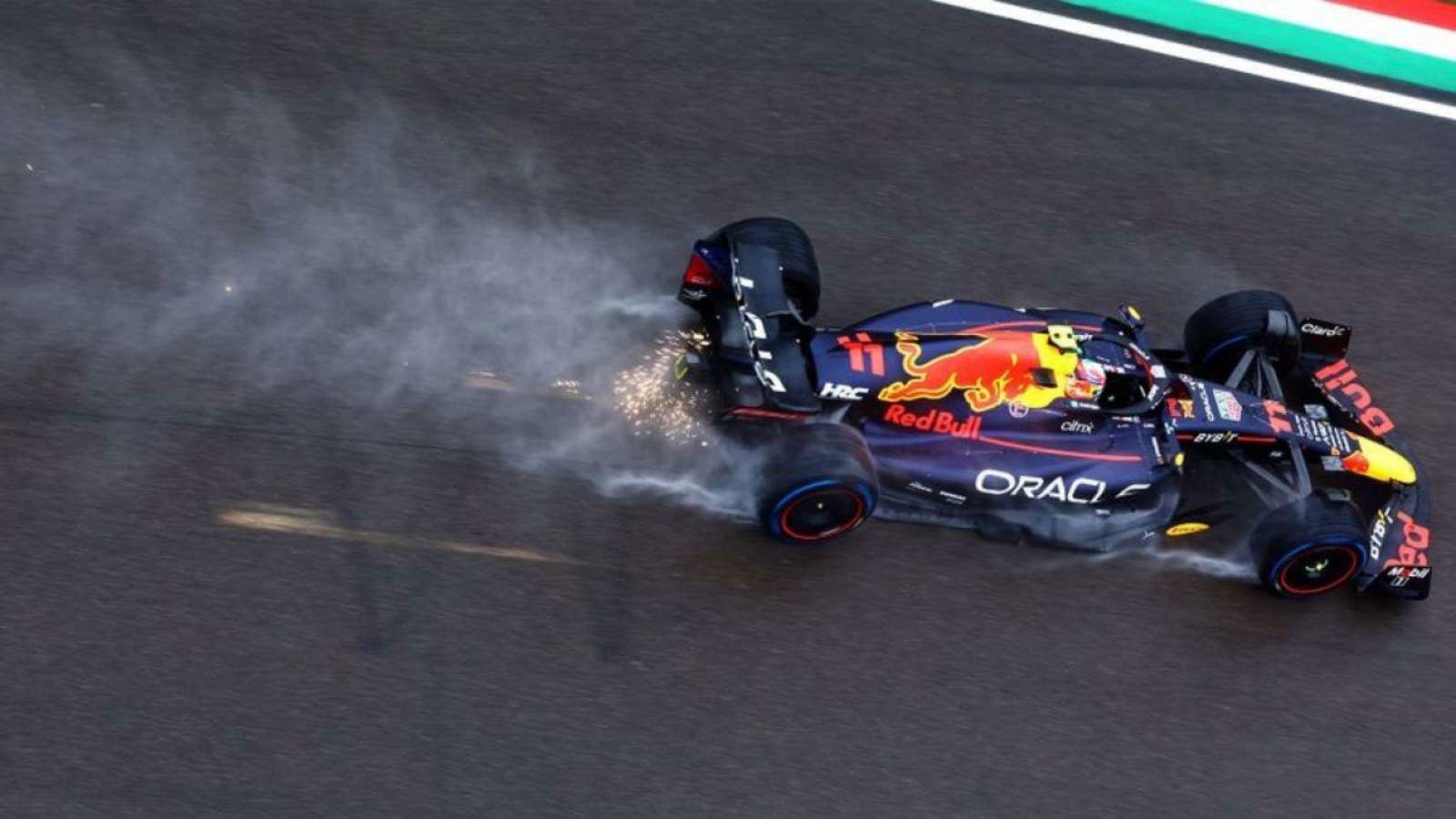 “Luckiest driver of all time” F1 Twitter reacts to Max Verstappen’s pole position as five red flags disrupt rainy Imola GP Qualifying