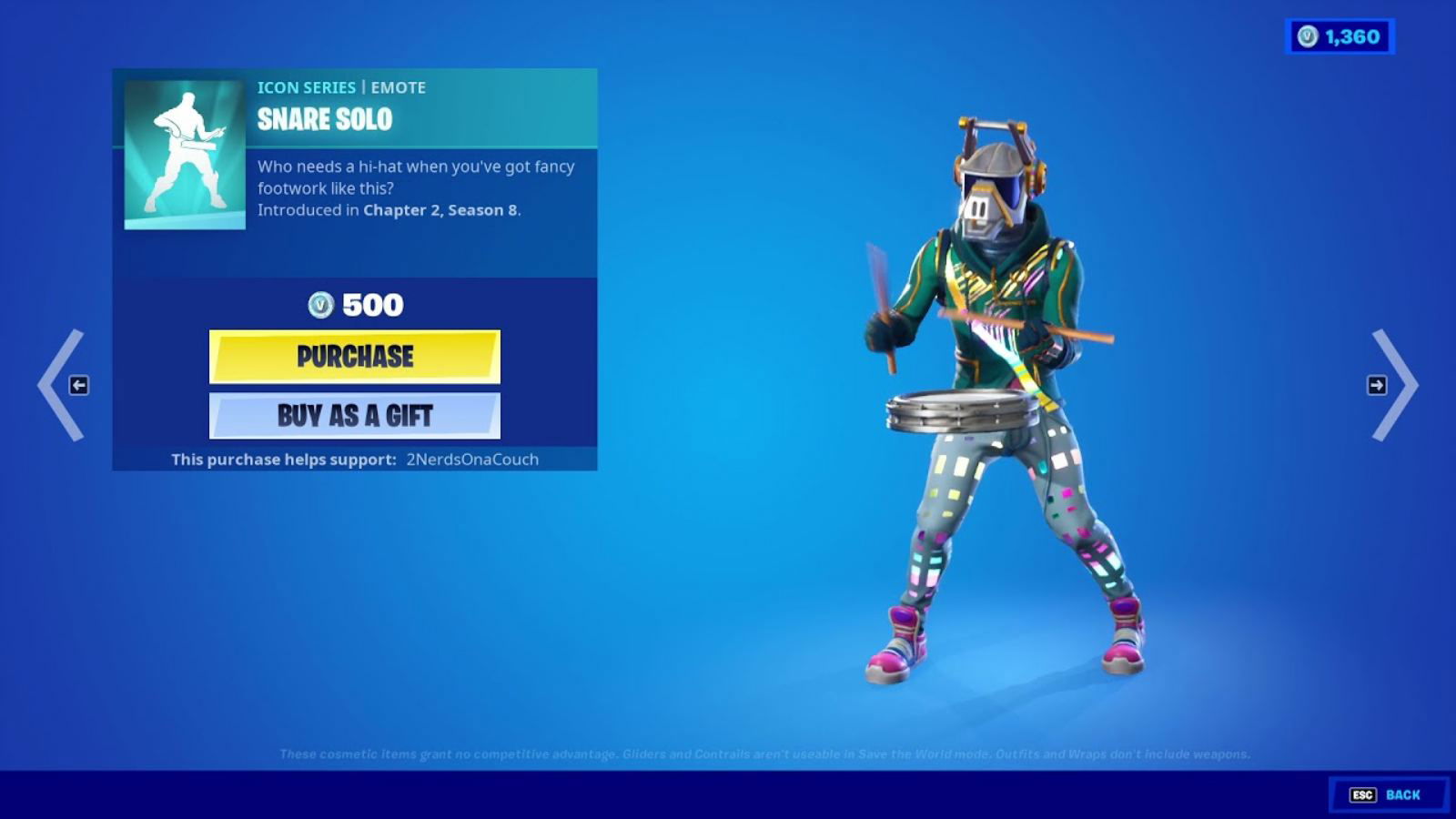 Fortnite Snare Solo Emote in Chapter 3 Season 2 Released in item Shop 1 Fortnite Snare Solo Emote in Chapter 3 Season 2 Released in item Shop