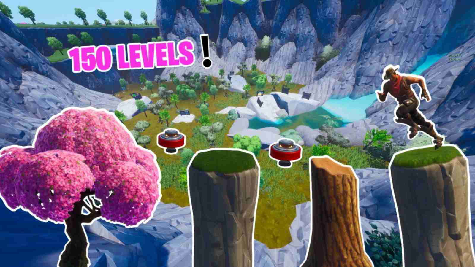 Fortnite Spring Deathrun Code in Creative and How to Play 1 Fortnite Spring Deathrun Code in Creative and How to Play