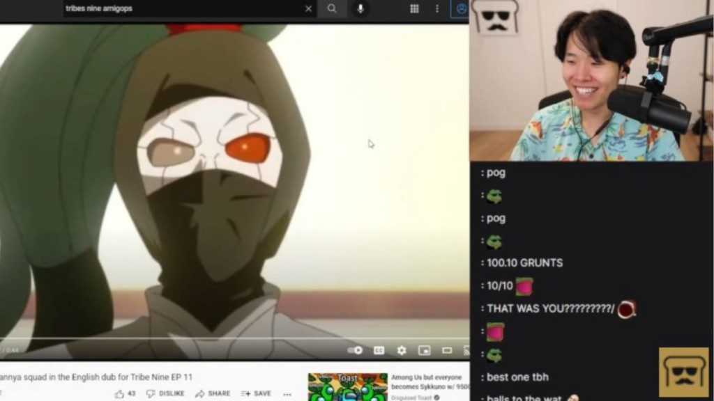 Disguised Toast shares the most surprising part of his debut in Tribe Nine anime