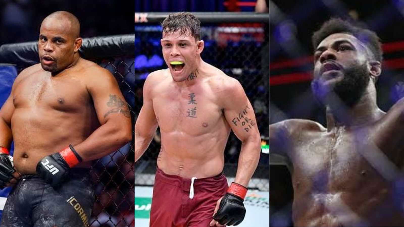 Daniel Cormier and Aljmain Sterling reacts to Caio Borralho’s illegal knee at UFC Vegas 51