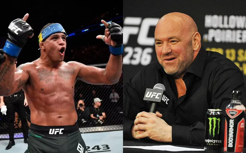 Gilbert Burns is gonna get his win money by Dana White.
