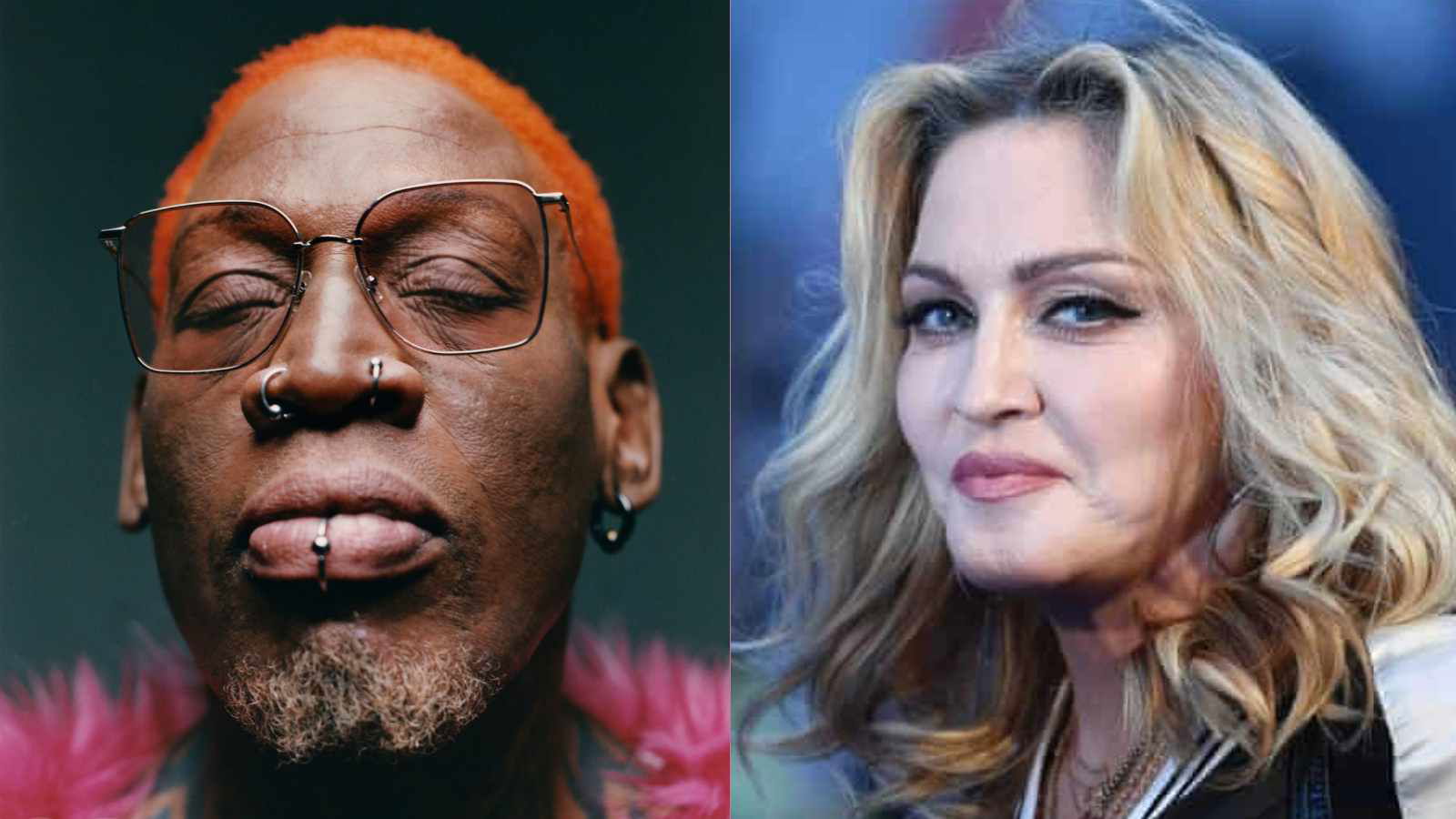 “No wonder she’s GAY” Dennis Rodman was always confused why Madonna was after him, especially after coming out of closet