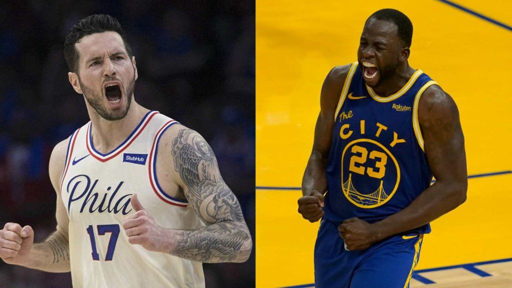 JJ Redick and Draymond green