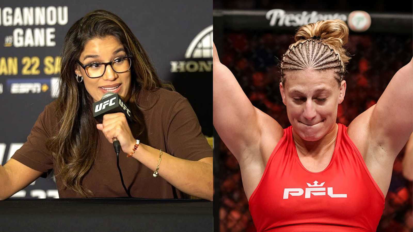 “Make your career off of beating tomato”- Julianna Pena accuses Kayla Harrison of avoiding real threats by re-signing with PFL